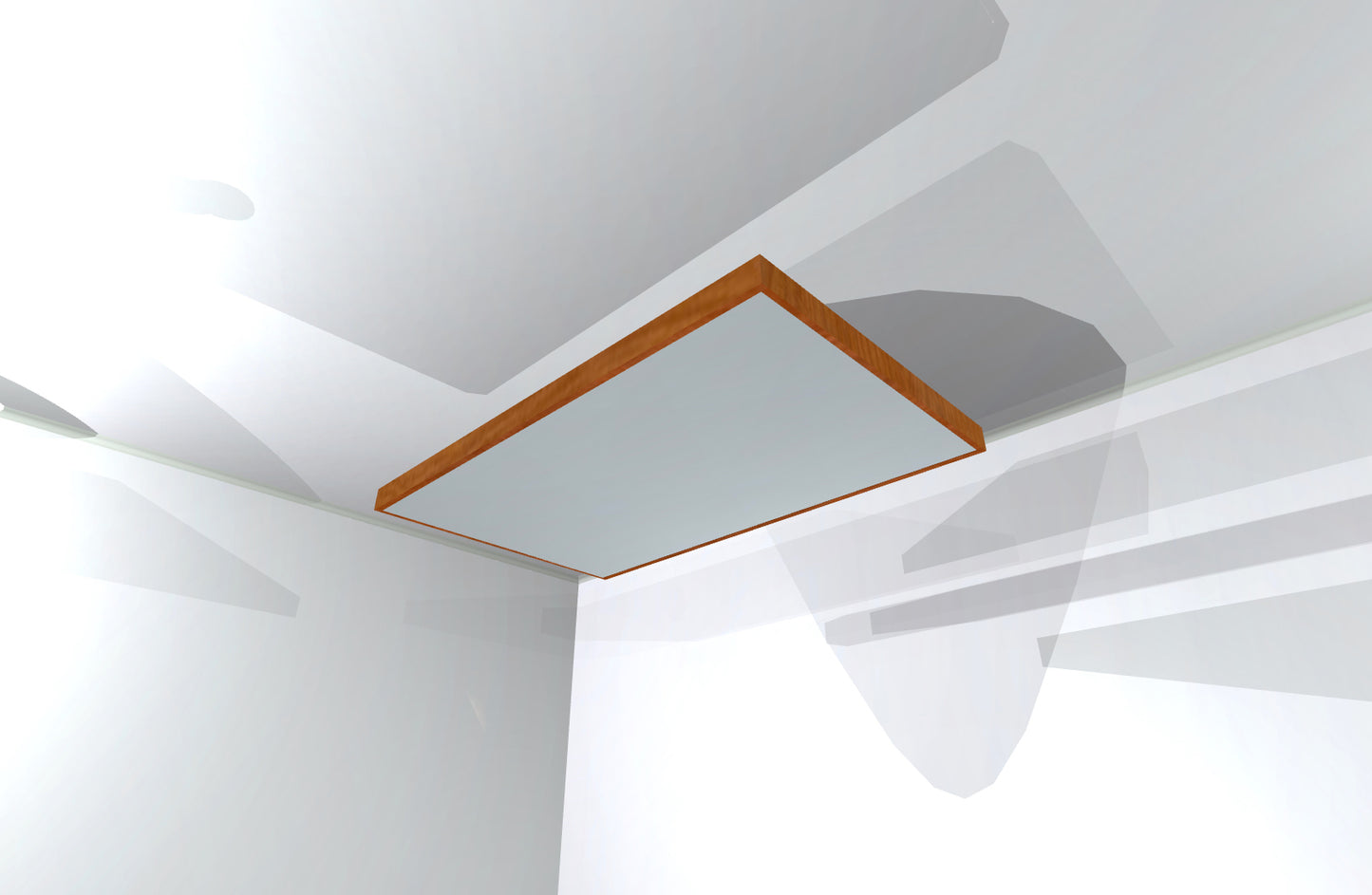 CEILING BAFFLE - Aluminum & Gunstock