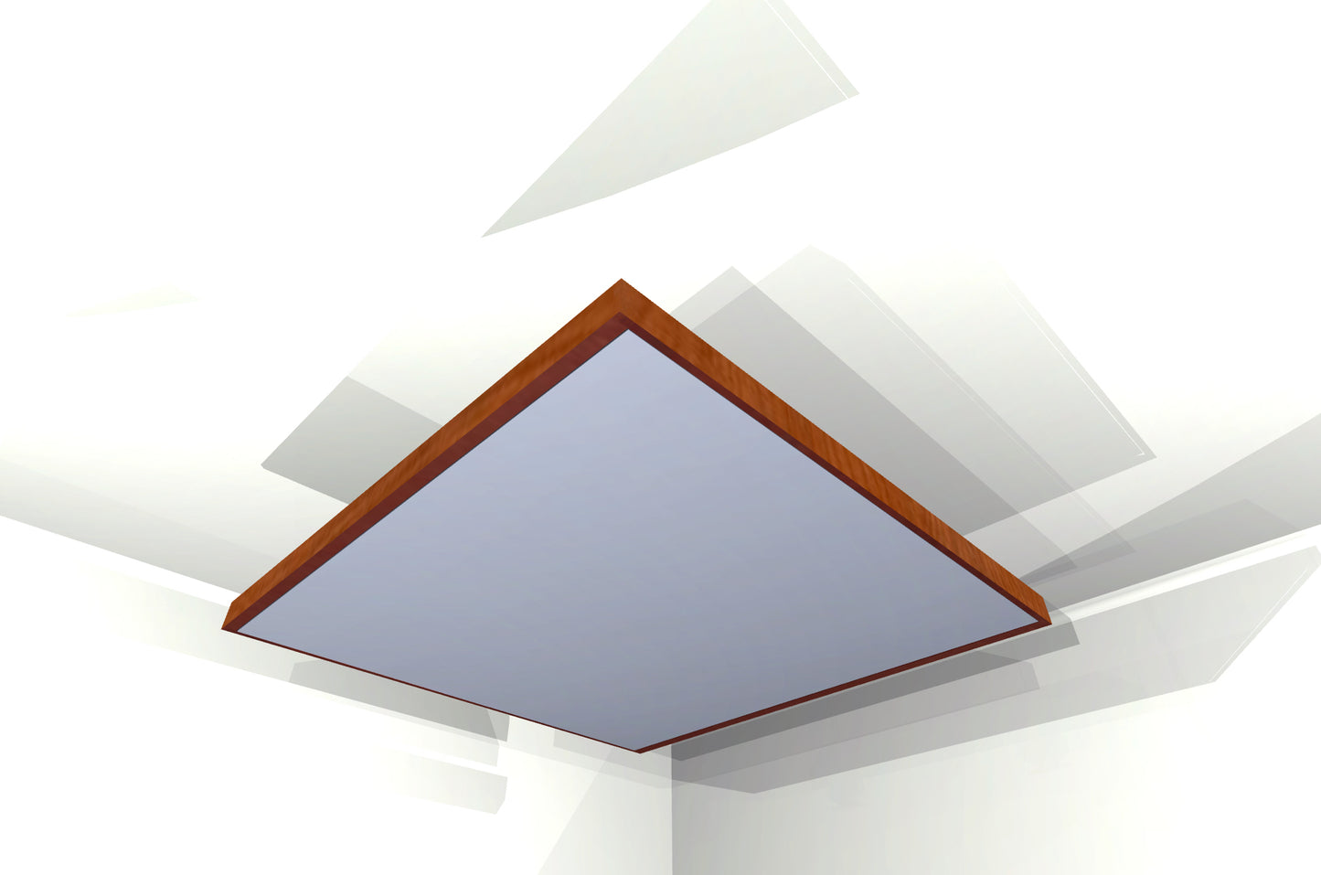 CEILING BAFFLE - Aluminum & Gunstock