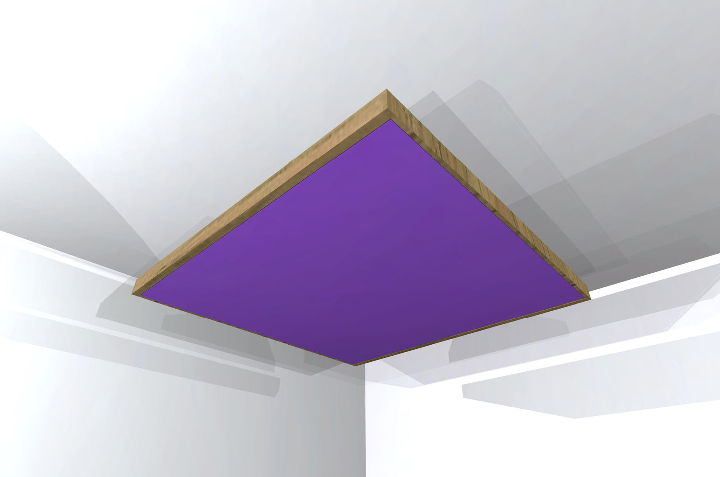 CEILING BAFFLE - Grape & Special Walnut
