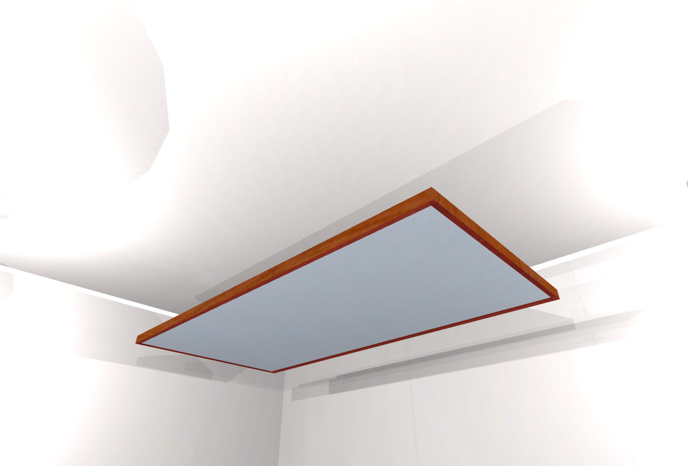 CEILING BAFFLE - Aluminum & Gunstock