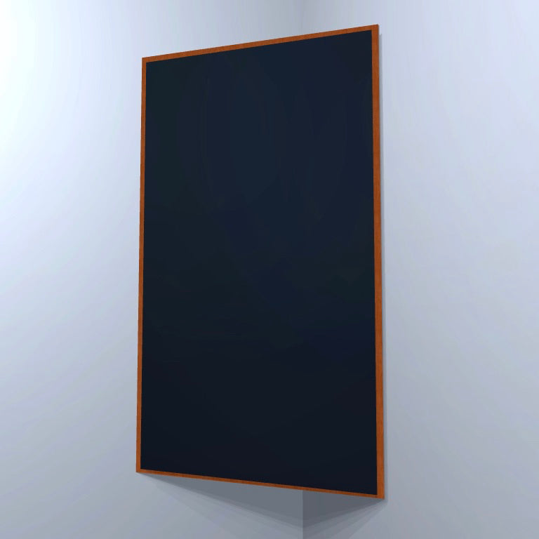 CORNER BASS TRAP - BLACK & GUNSTOCK FRAMED