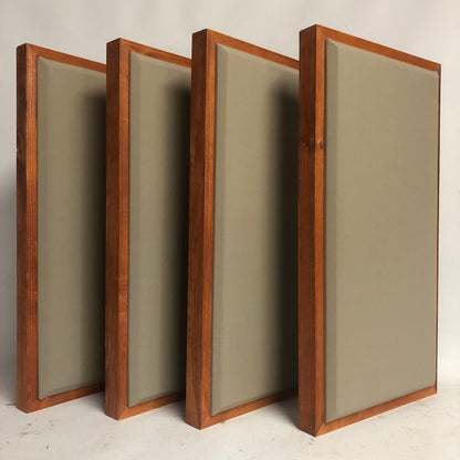 Acoustic Panel - Khaki with Gunstock Wood Frame