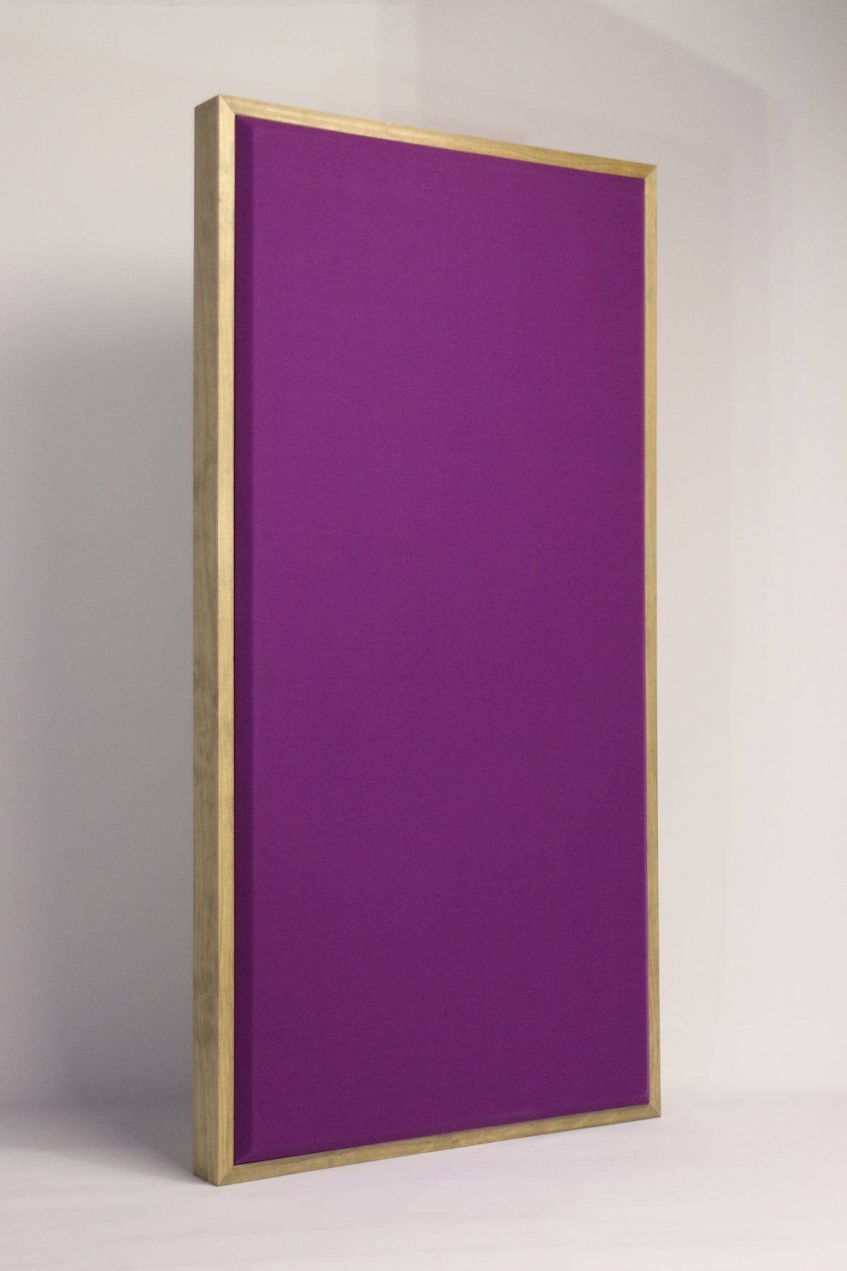 Acoustic Panel - Grape with Classic Grey Wood Frame