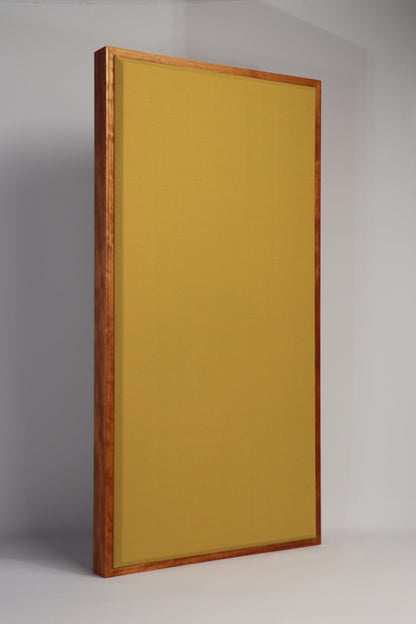 Acoustic Panel - Gold with Gunstock Wood Frame