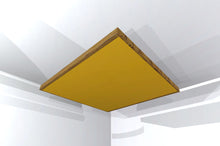 CEILING BAFFLE -  Gold & Special Walnut