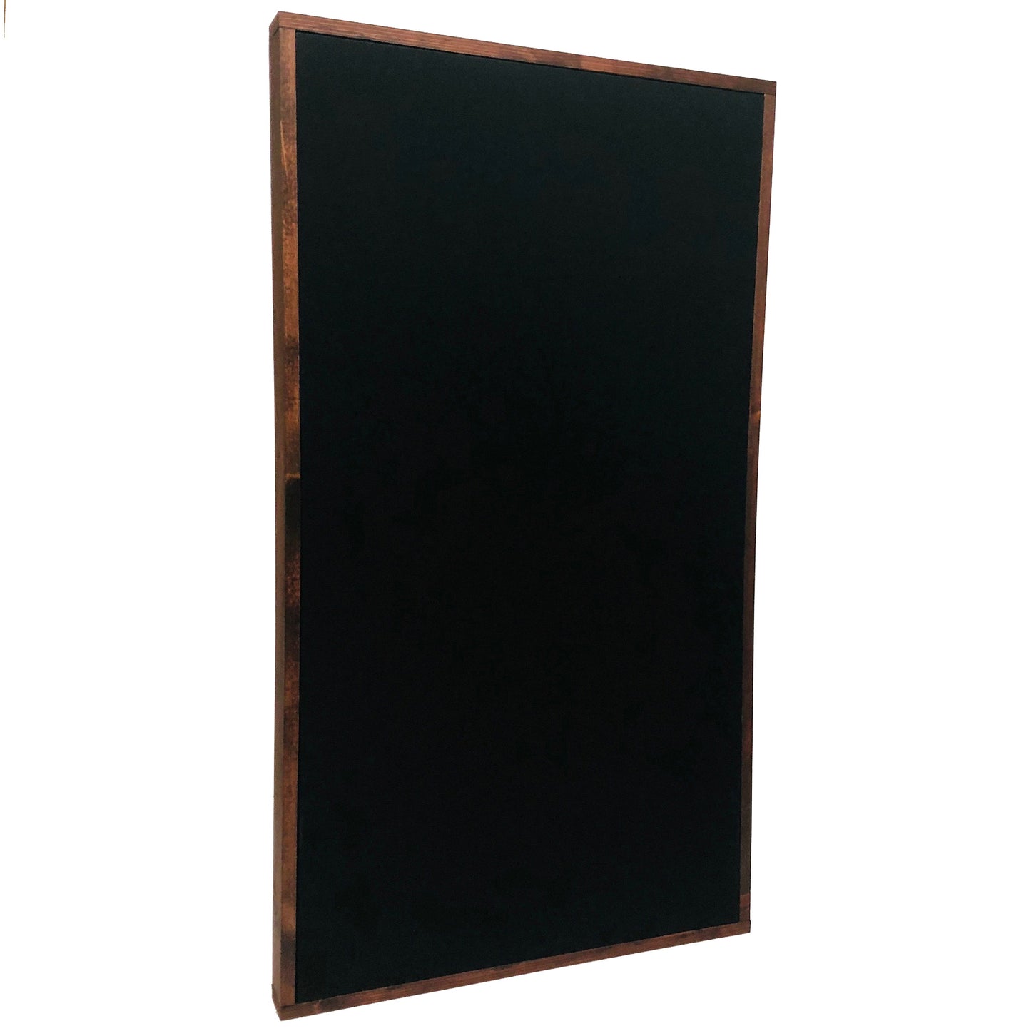 ACOUSTIC PANEL - BLACK & RED MAHOGANY FRAMED