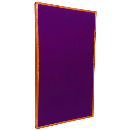 ACOUSTIC PANEL - GRAPE & GUNSTOCK FRAMED