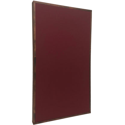 ACOUSTIC PANEL - WINE & RED MAHOGANY FRAMED