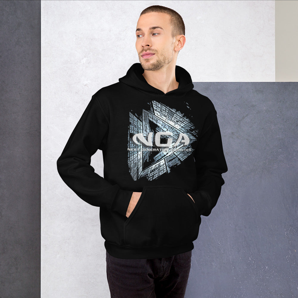 NGA Futuristic - Hoodie: Gildan Heavy Blend